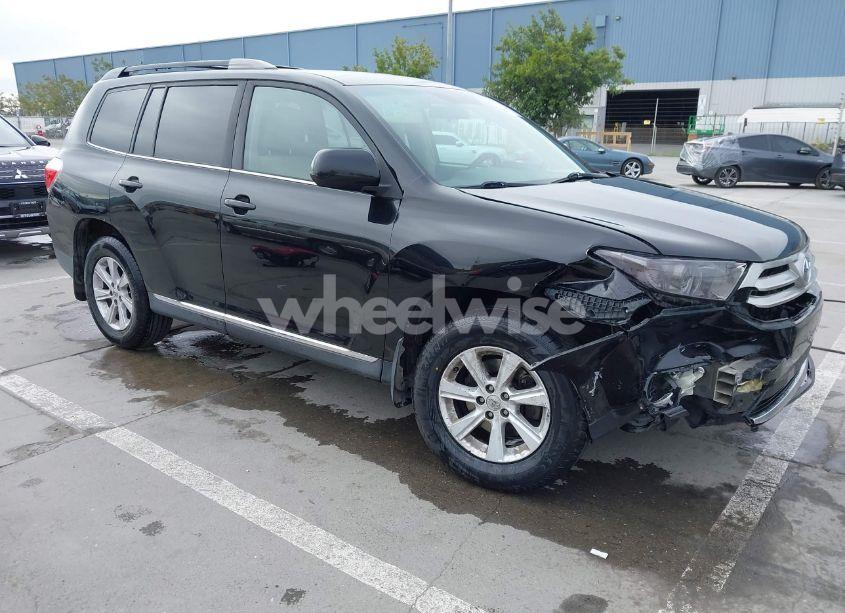 2012 Toyota Highlander BASE V6 (VIN 5TDBK3EH7CS136985) main photo