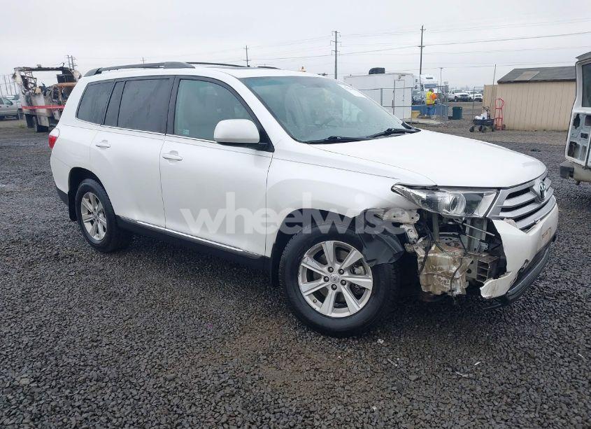 2012 Toyota Highlander SE V6 (VIN 5TDBK3EHXCS123163) main photo
