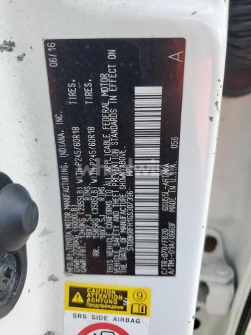 Photo 2 of 2016 TOYOTA HIGHLANDER LE (VIN 5TDBKRFH1GS307396)