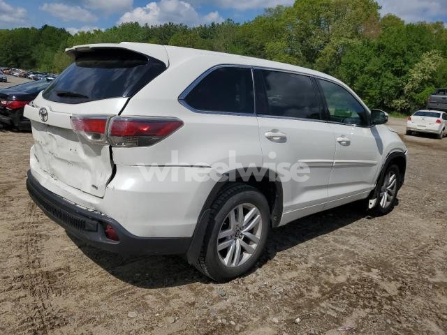 Photo 6 of 2016 TOYOTA HIGHLANDER LE (VIN 5TDBKRFH1GS307396)