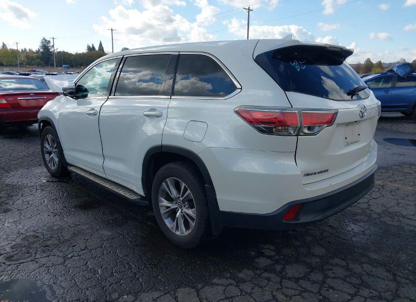 Photo 3 of 2016 Toyota Highlander LE/LE PLUS (VIN 5TDBKRFH3GS338827)