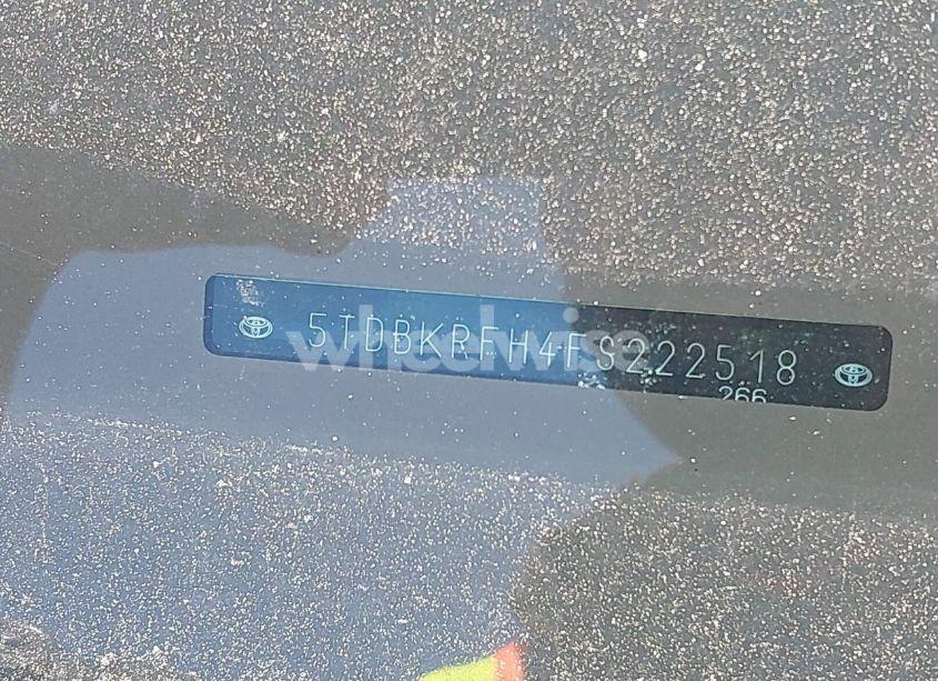 Photo 17 of 2015 Toyota Highlander LE PLUS V6 (VIN 5TDBKRFH4FS222518)