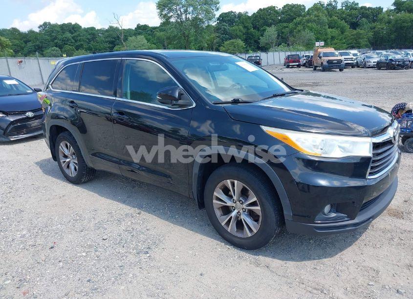 2014 Toyota Highlander LE PLUS V6 (VIN 5TDBKRFH6ESO42391) main photo