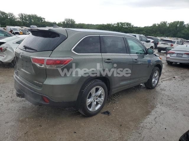 Photo 3 of 2015 TOYOTA HIGHLANDER LIMITED (VIN 5TDBKRFH6FS198836)