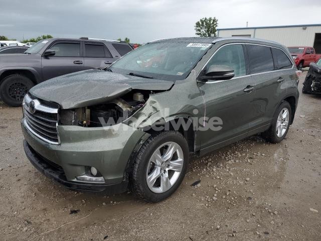 Photo 9 of 2015 TOYOTA HIGHLANDER LIMITED (VIN 5TDBKRFH6FS198836)