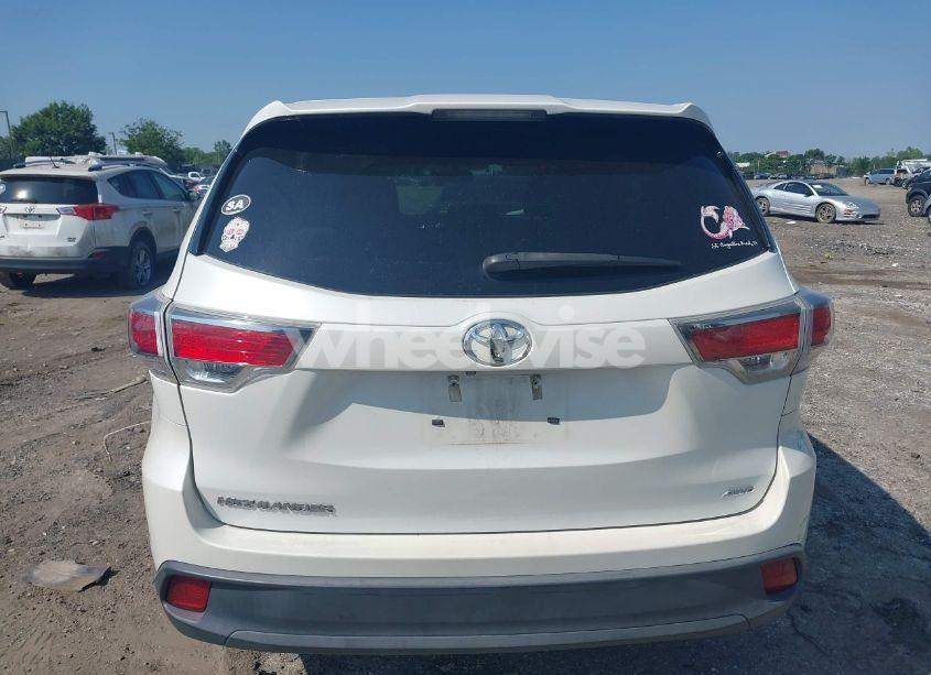 Photo 16 of 2016 Toyota Highlander LE V6 (VIN 5TDBKRFH8GS281511)