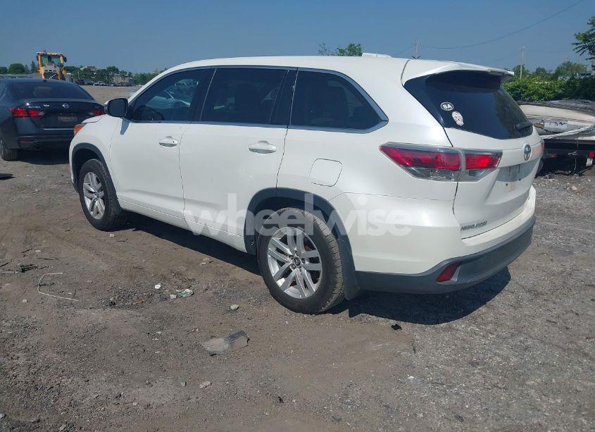 Photo 3 of 2016 Toyota Highlander LE V6 (VIN 5TDBKRFH8GS281511)