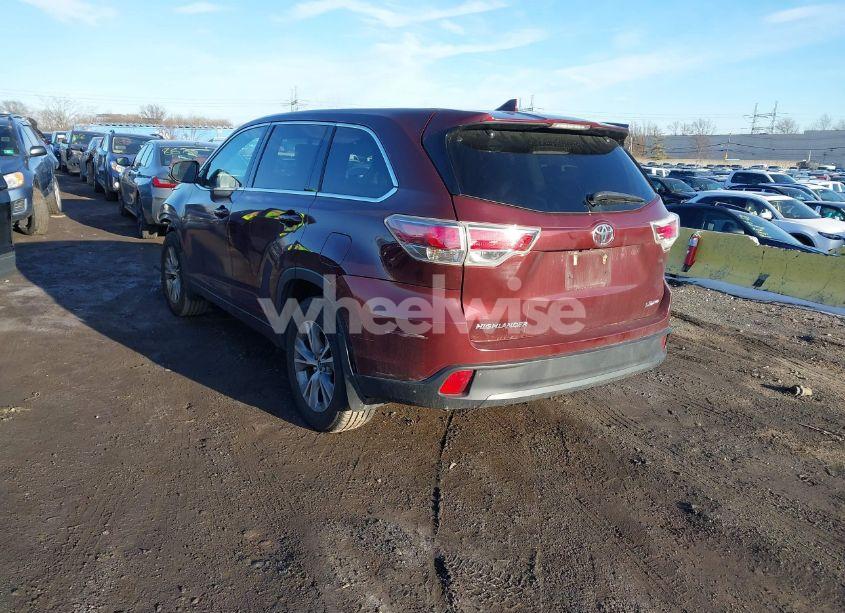 Photo 3 of 2016 Toyota Highlander LE PLUS V6 (VIN 5TDBKRFH9GS319084)