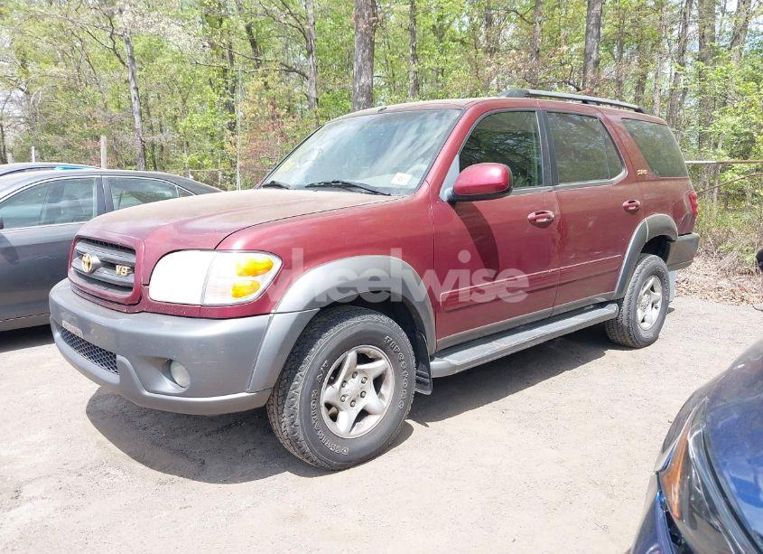 Photo 2 of 2003 Toyota Sequoia SR5 V8 (VIN 5TDBT44A23S204424)