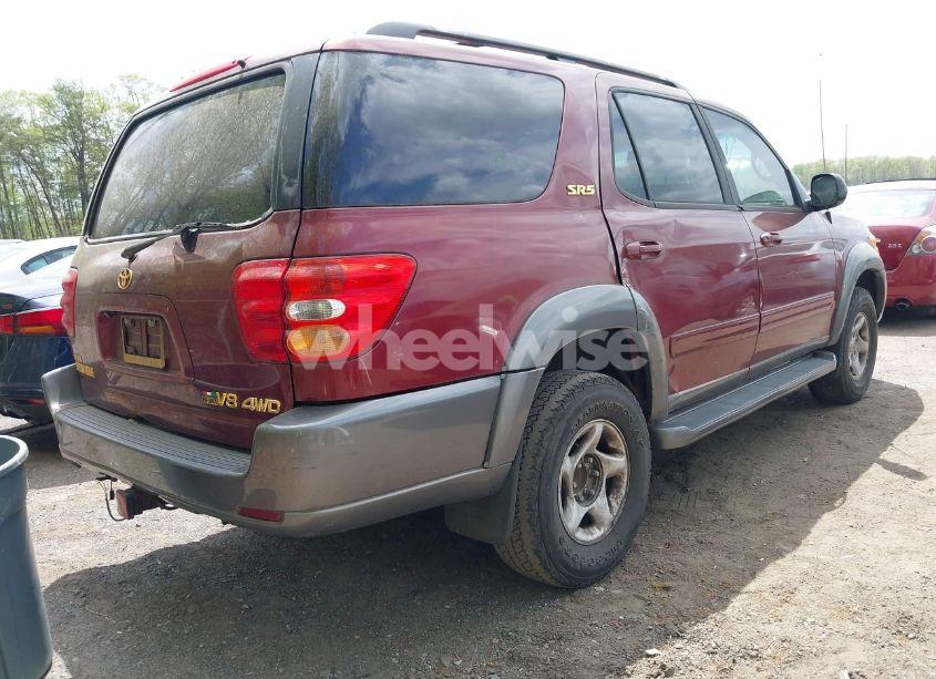 Photo 4 of 2003 Toyota Sequoia SR5 V8 (VIN 5TDBT44A23S204424)