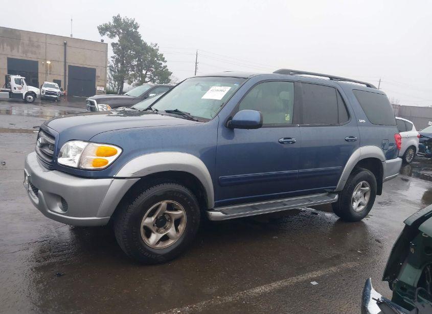 Photo 14 of 2001 Toyota Sequoia SR5 V8 (VIN 5TDBT44A31S053803)