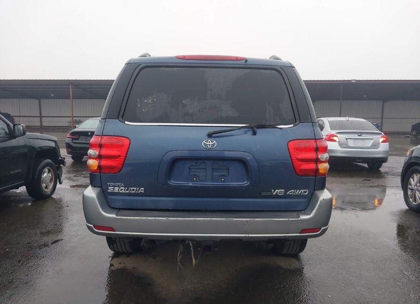Photo 16 of 2001 Toyota Sequoia SR5 V8 (VIN 5TDBT44A31S053803)