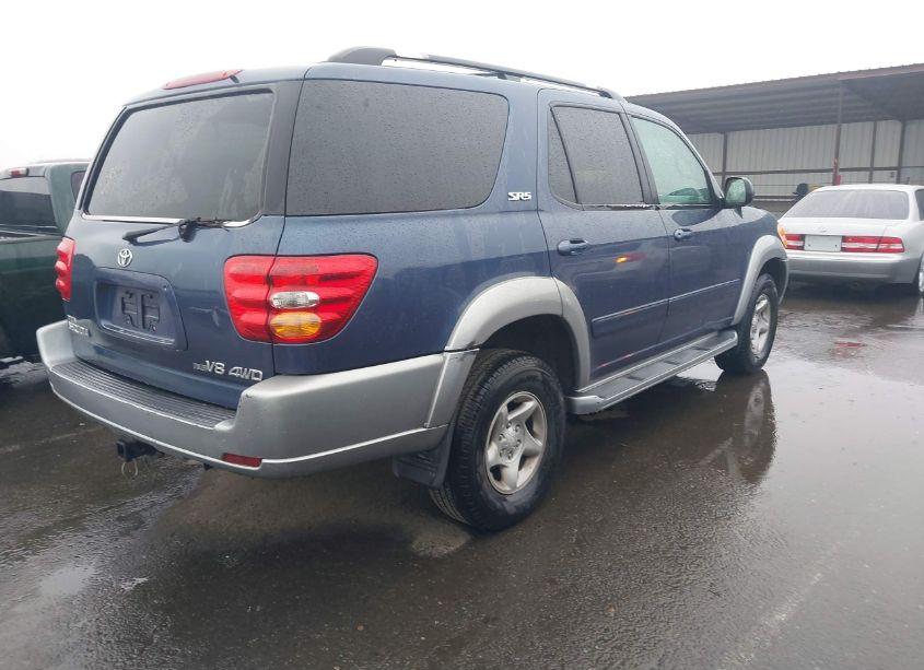 Photo 4 of 2001 Toyota Sequoia SR5 V8 (VIN 5TDBT44A31S053803)