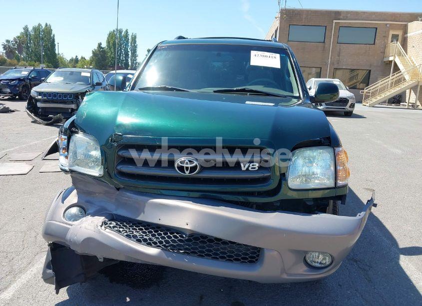 Photo 12 of 2002 Toyota Sequoia SR5 V8 (VIN 5TDBT44A32S078556)
