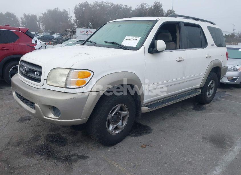 Photo 2 of 2001 Toyota Sequoia SR5 V8 (VIN 5TDBT44A41S020793)