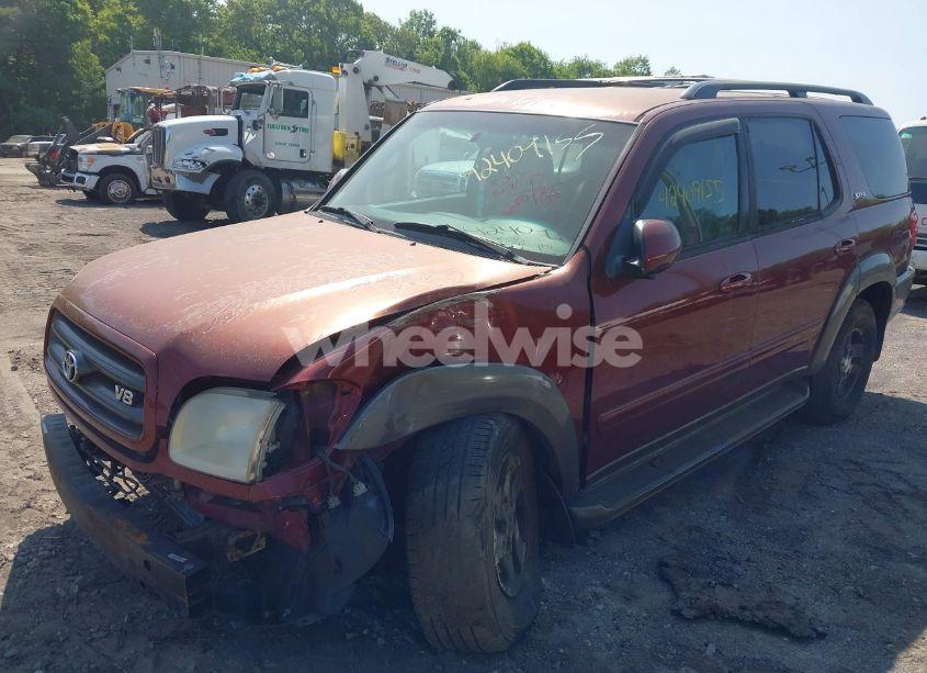 Photo 2 of 2003 Toyota Sequoia SR5 V8 (VIN 5TDBT44A43S173029)