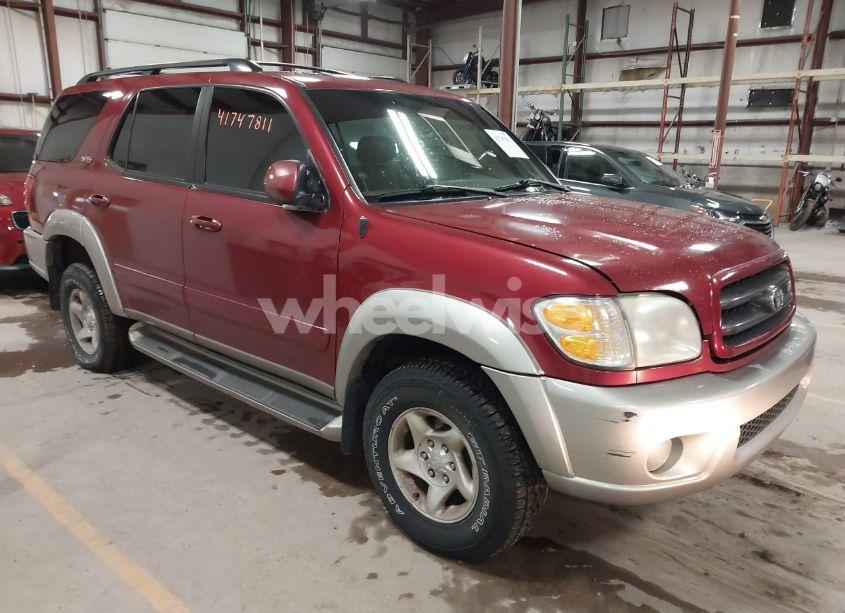 2002 Toyota Sequoia SR5 V8 (VIN 5TDBT44A62S083590) main photo