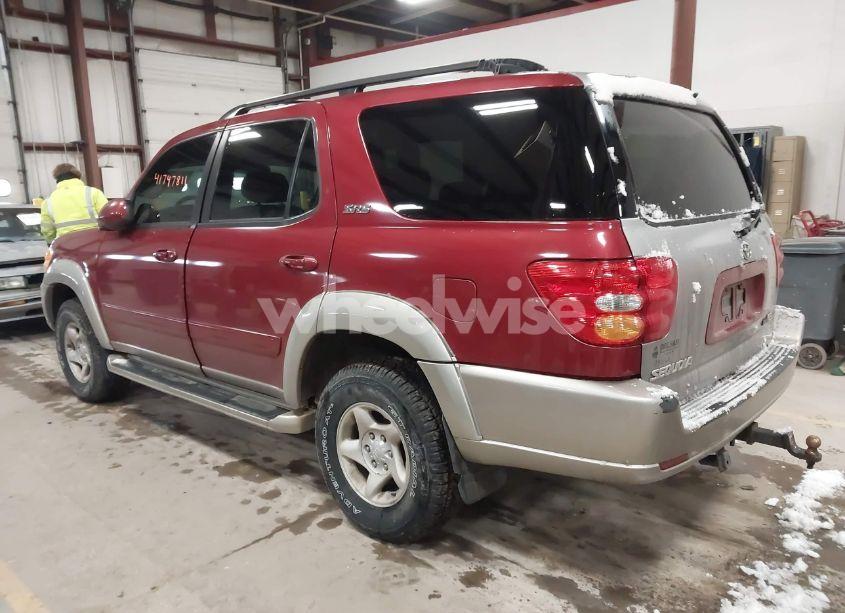 Photo 3 of 2002 Toyota Sequoia SR5 V8 (VIN 5TDBT44A62S083590)