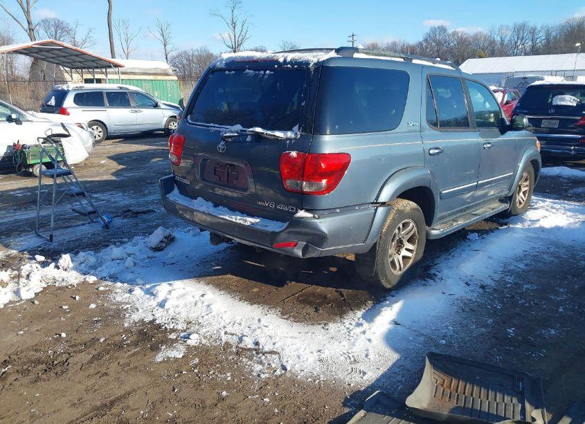 Photo 4 of 2006 Toyota Sequoia SR5 V8 (VIN 5TDBT44A86S273283)