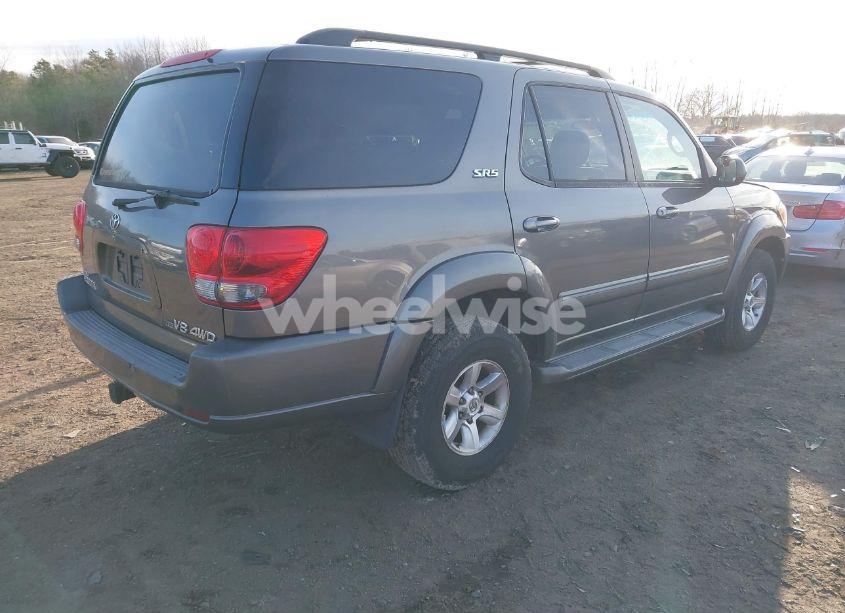 Photo 4 of 2007 Toyota Sequoia SR5 V8 (VIN 5TDBT44A87S277836)