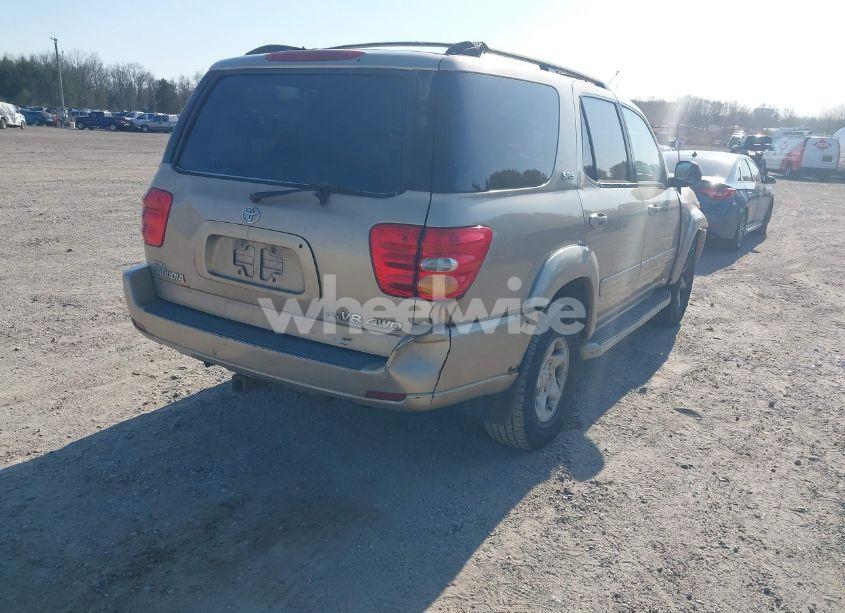Photo 4 of 2001 Toyota Sequoia SR5 V8 (VIN 5TDBT44AX1S017171)
