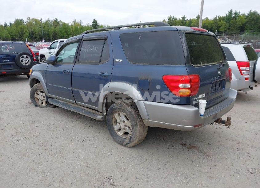 Photo 3 of 2003 Toyota Sequoia SR5 V8 (VIN 5TDBT44AX3S188683)