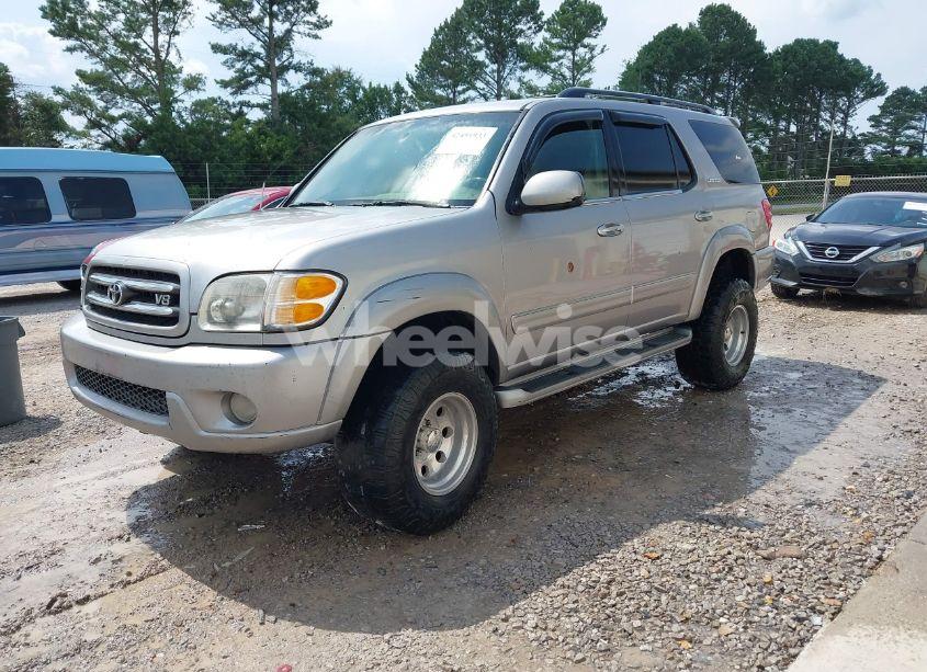 Photo 2 of 2001 Toyota Sequoia LIMITED V8 (VIN 5TDBT48A01S022924)