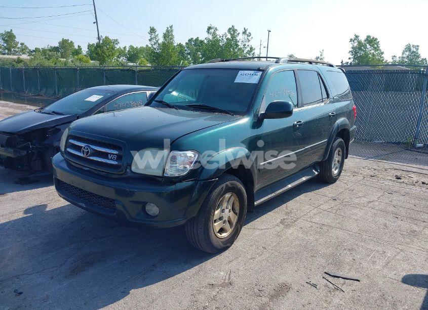 Photo 2 of 2001 Toyota Sequoia LIMITED V8 (VIN 5TDBT48A01S036192)