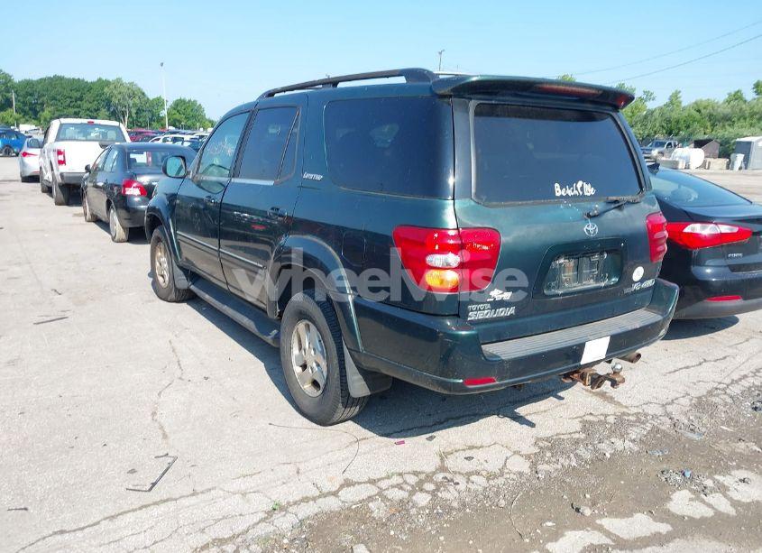 Photo 3 of 2001 Toyota Sequoia LIMITED V8 (VIN 5TDBT48A01S036192)