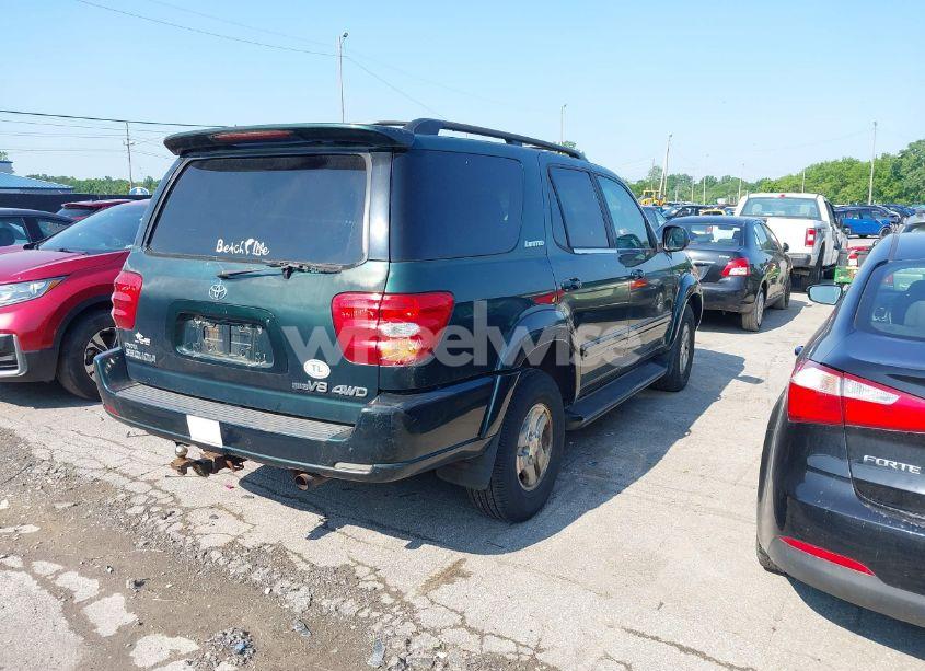 Photo 4 of 2001 Toyota Sequoia LIMITED V8 (VIN 5TDBT48A01S036192)