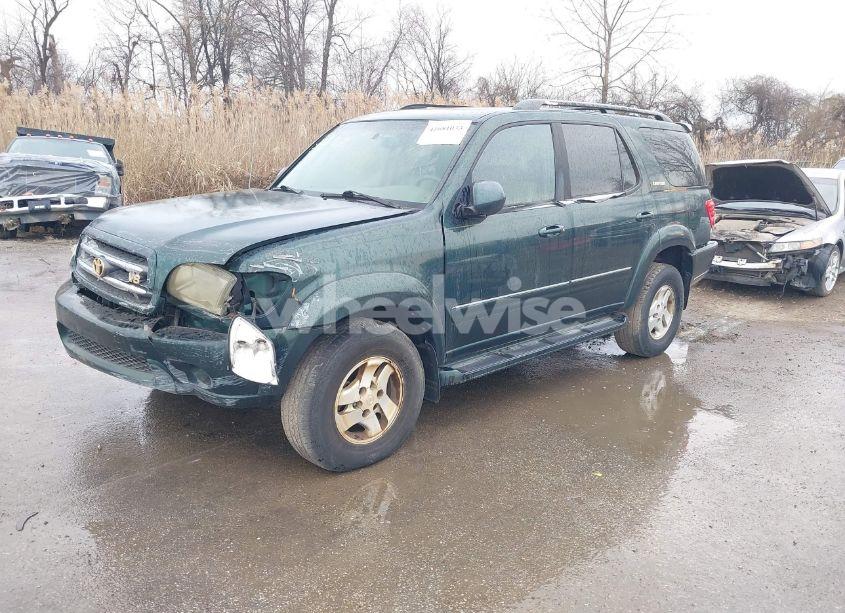 Photo 2 of 2001 Toyota Sequoia LIMITED V8 (VIN 5TDBT48A01S046351)