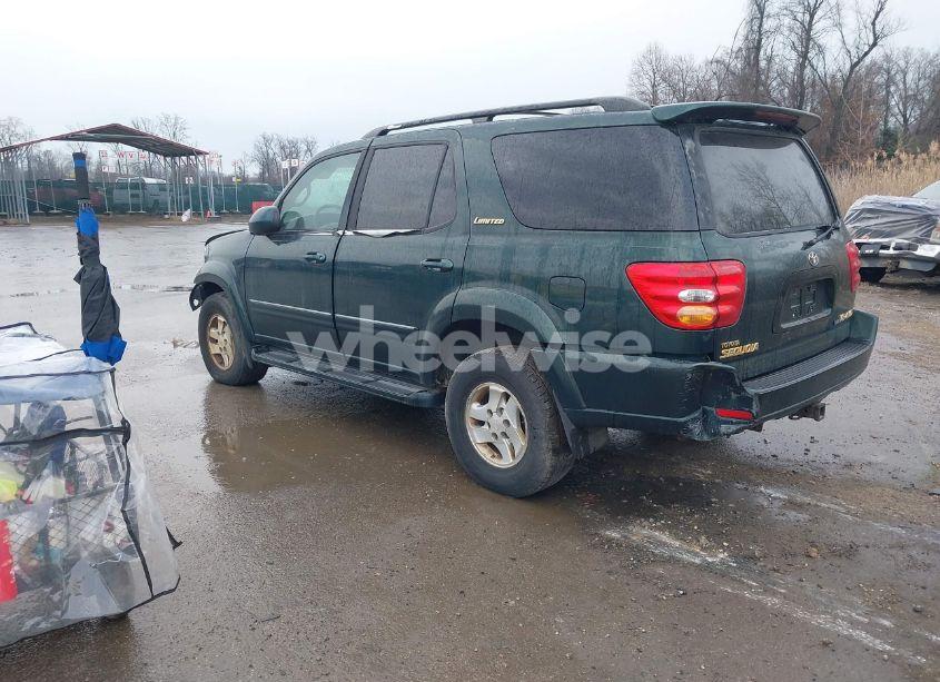 Photo 3 of 2001 Toyota Sequoia LIMITED V8 (VIN 5TDBT48A01S046351)