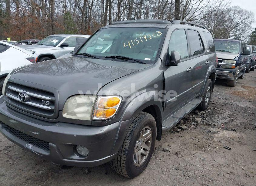 Photo 2 of 2003 Toyota Sequoia LIMITED V8 (VIN 5TDBT48A03S166816)