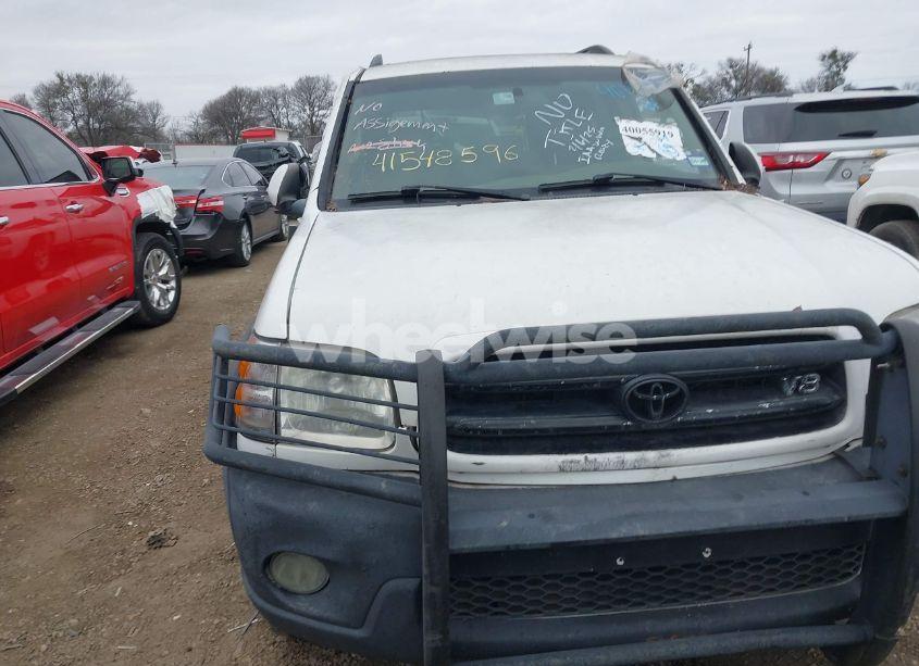 Photo 6 of 2003 Toyota Sequoia LIMITED (VIN 5TDBT48A03S204447)