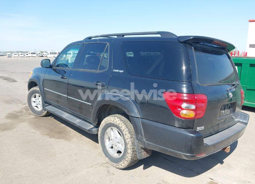 Photo 3 of 2002 Toyota Sequoia LIMITED V8 (VIN 5TDBT48A12S087265)