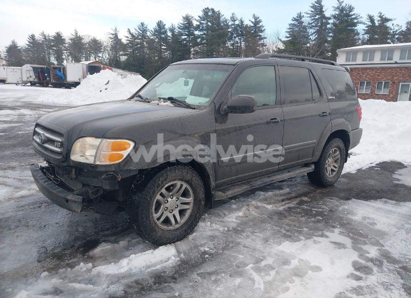 Photo 2 of 2003 Toyota Sequoia LIMITED V8 (VIN 5TDBT48A13S177601)