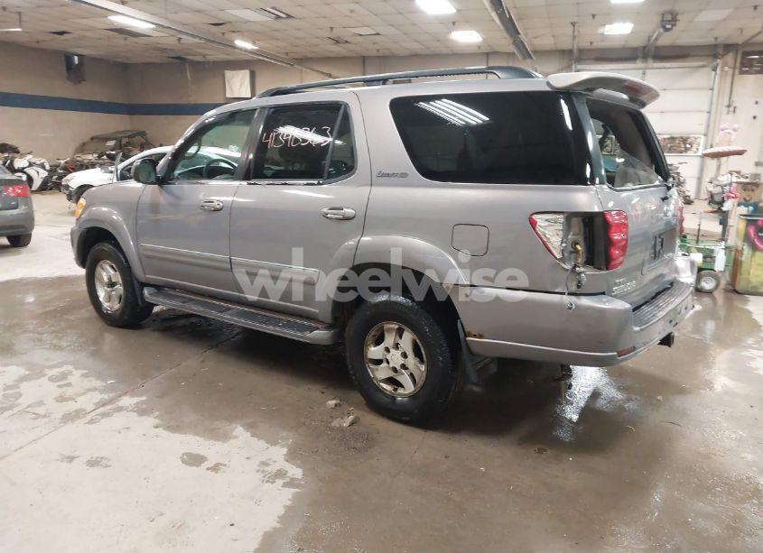 Photo 3 of 2001 Toyota Sequoia LIMITED V8 (VIN 5TDBT48A21S022827)