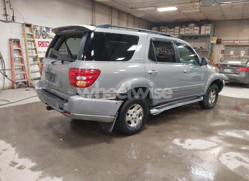 Photo 4 of 2001 Toyota Sequoia LIMITED V8 (VIN 5TDBT48A21S022827)