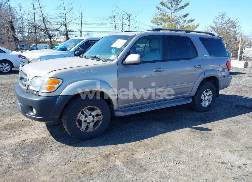 Photo 2 of 2001 Toyota Sequoia LIMITED V8 (VIN 5TDBT48A21S027820)