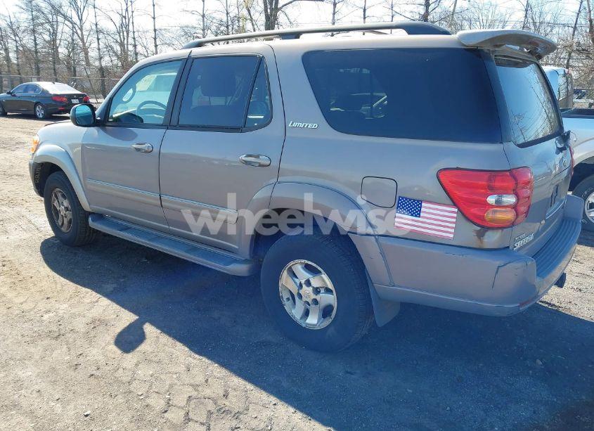 Photo 3 of 2001 Toyota Sequoia LIMITED V8 (VIN 5TDBT48A21S027820)