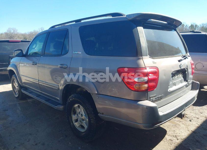 Photo 3 of 2002 Toyota Sequoia LIMITED V8 (VIN 5TDBT48A22S074153)