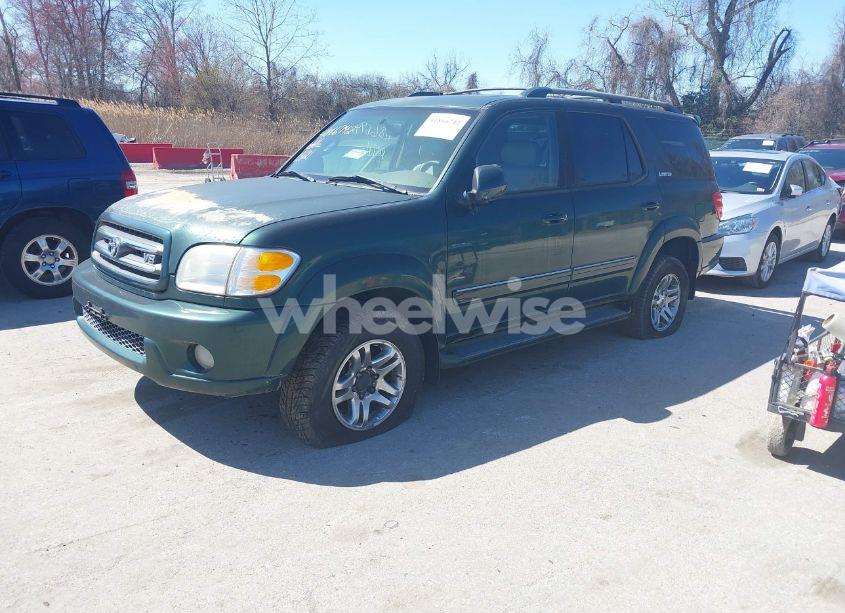 Photo 2 of 2003 Toyota Sequoia LIMITED V8 (VIN 5TDBT48A23S173489)