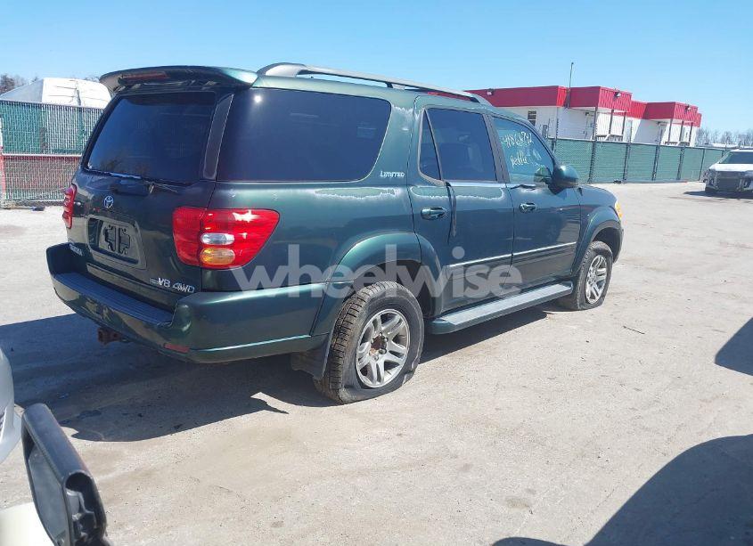 Photo 4 of 2003 Toyota Sequoia LIMITED V8 (VIN 5TDBT48A23S173489)