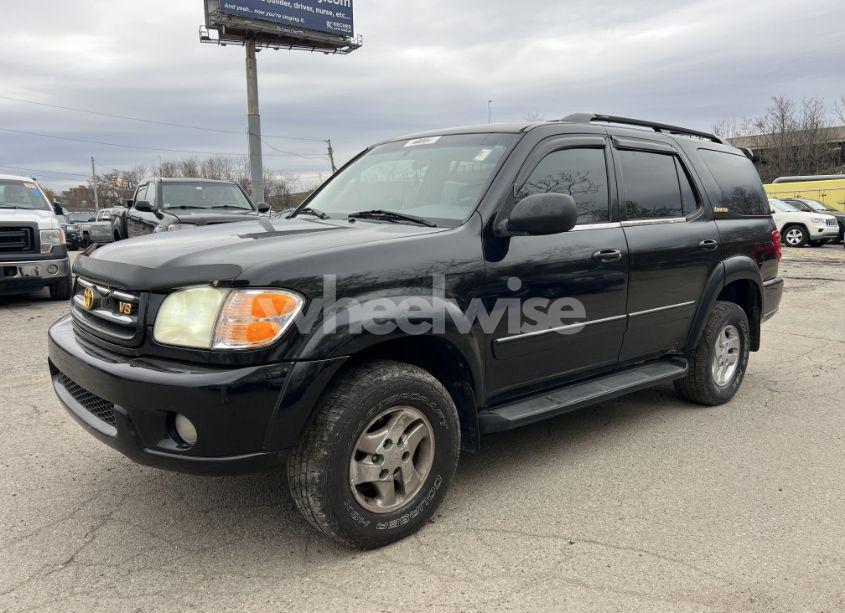 Photo 2 of 2001 Toyota Sequoia LIMITED (VIN 5TDBT48A41S012414)