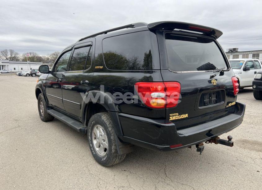 Photo 3 of 2001 Toyota Sequoia LIMITED (VIN 5TDBT48A41S012414)