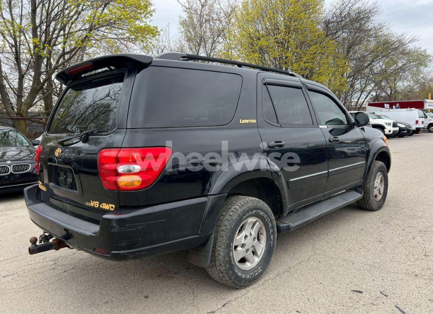 Photo 4 of 2001 Toyota Sequoia LIMITED (VIN 5TDBT48A41S012414)