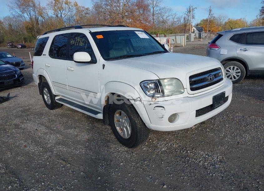 2002 Toyota Sequoia LIMITED V8 (VIN 5TDBT48A52S070095) main photo