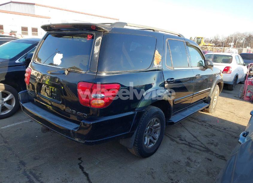 Photo 4 of 2004 Toyota Sequoia LIMITED V8 (VIN 5TDBT48A54S229281)