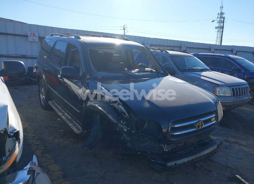 2002 Toyota Sequoia LIMITED V8 (VIN 5TDBT48A62S065455) main photo