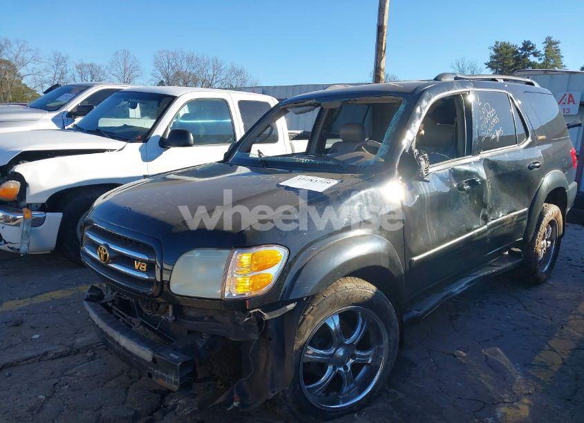 Photo 2 of 2002 Toyota Sequoia LIMITED V8 (VIN 5TDBT48A62S065455)